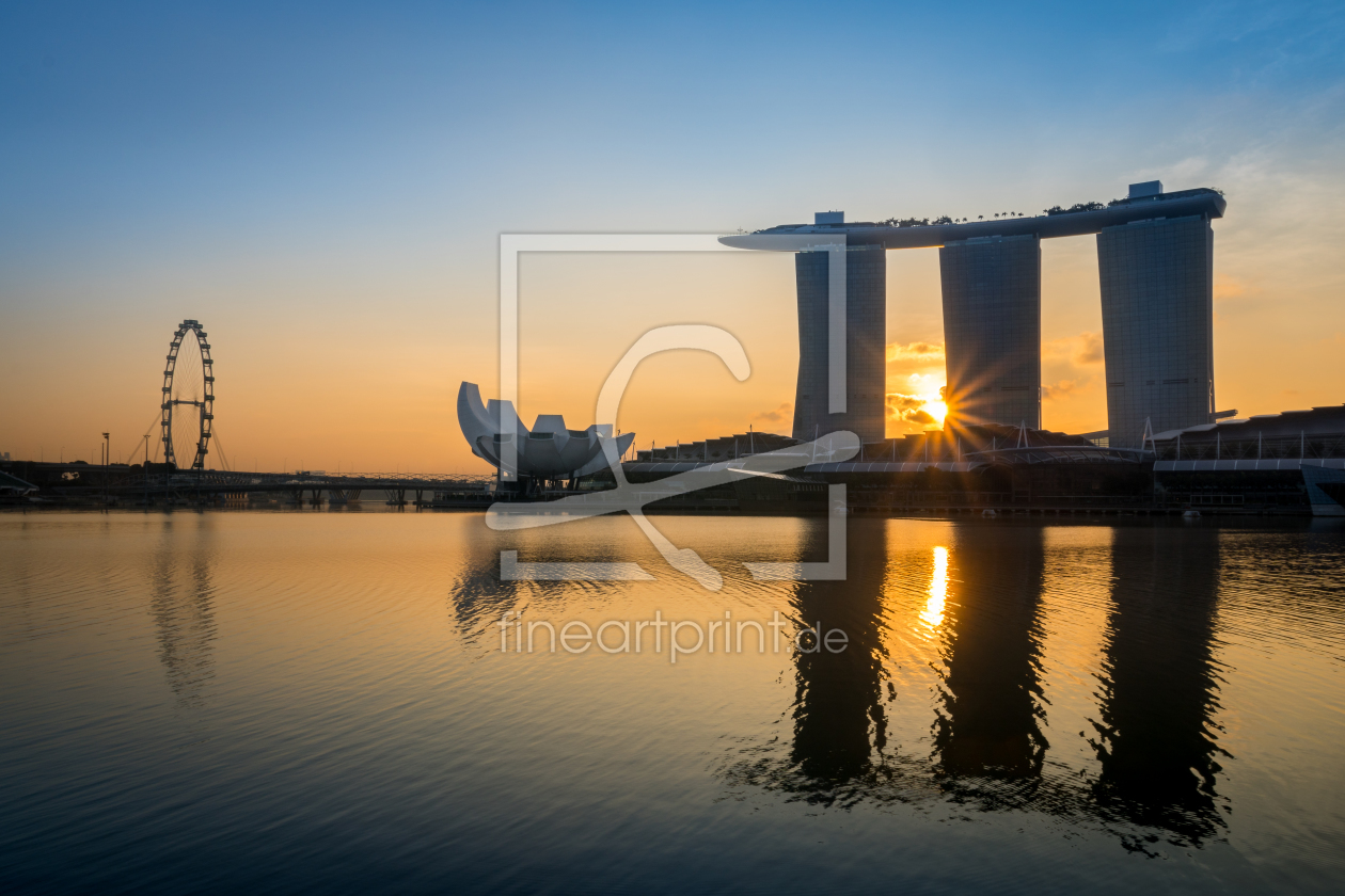 Bild-Nr.: 11549846 Sonnenaufgang in Singapur erstellt von Bart-Achilles
