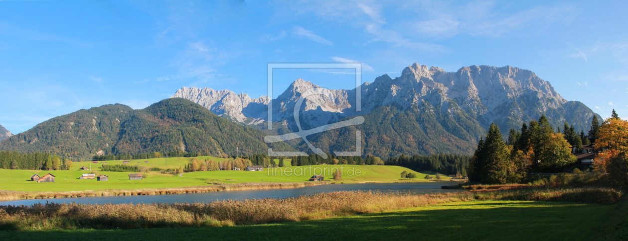 Bild-Nr.: 11551062 Schmalensee und Karwendel erstellt von SusaZoom