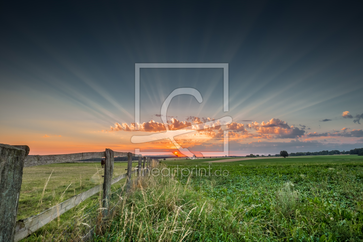 Bild-Nr.: 11554258 Sonnenstrahlenuntergang erstellt von PhotoArt-Hartmann