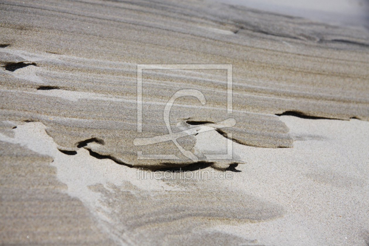 Bild-Nr.: 11554321 Düne mit toller Sandzeichnung erstellt von Dennis-K