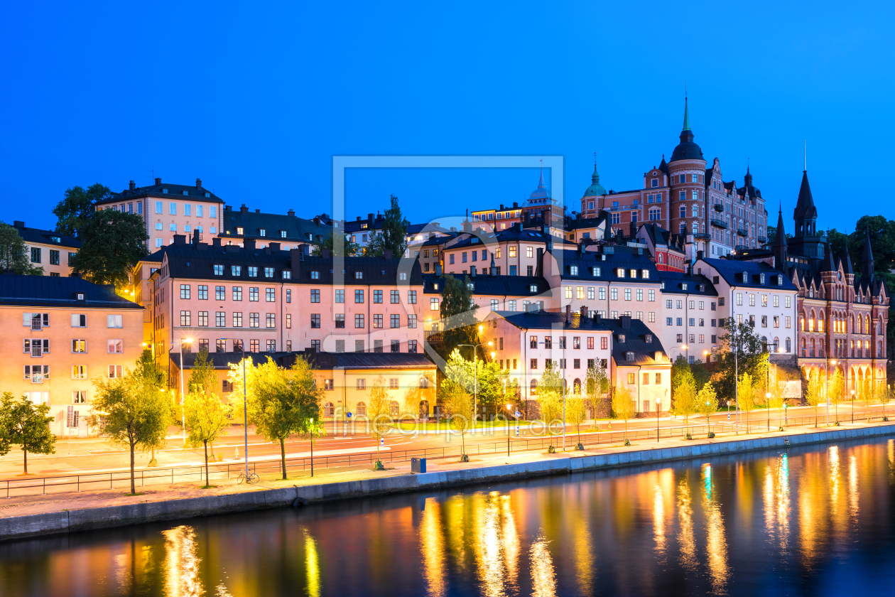 Bild-Nr.: 11557266 STOCKHOLM 03 - Die Skyline von Södermalm erstellt von Tom Uhlenberg