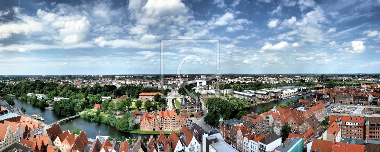 Bild-Nr.: 11558006 Panorama Lübeck erstellt von Foxx