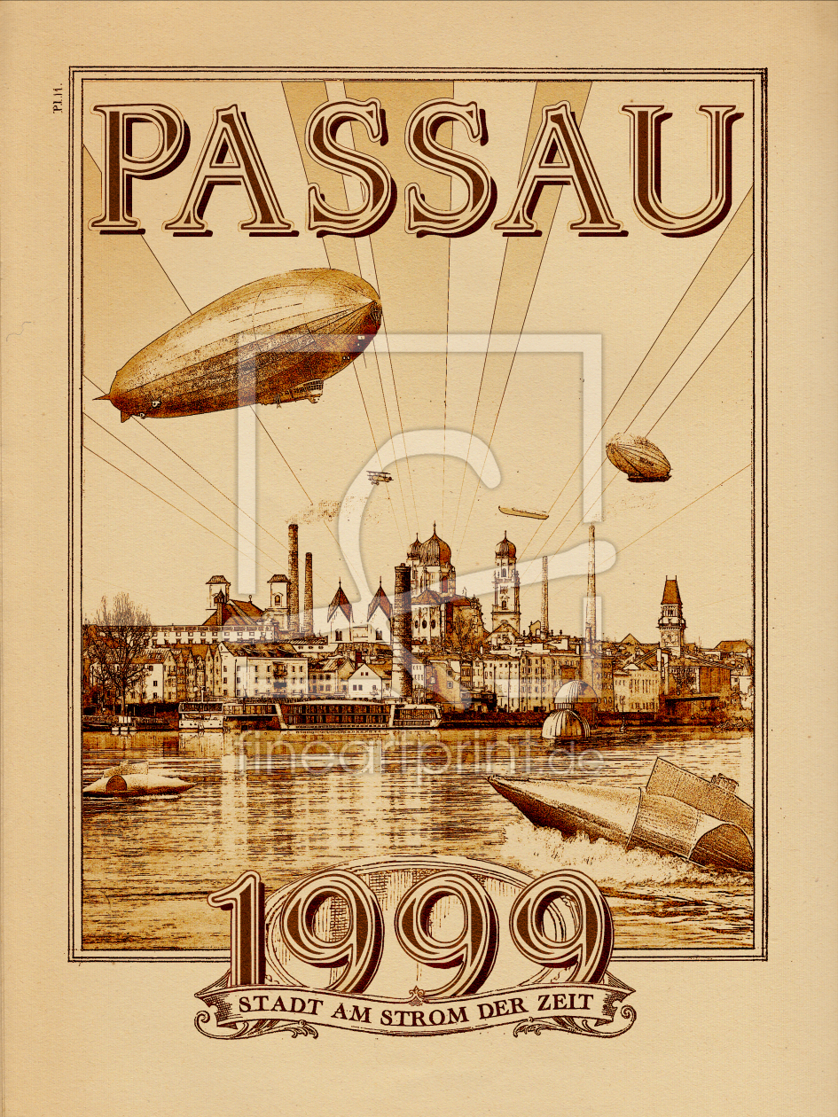 Bild-Nr.: 11560048 passau retro future bw erstellt von passauposter