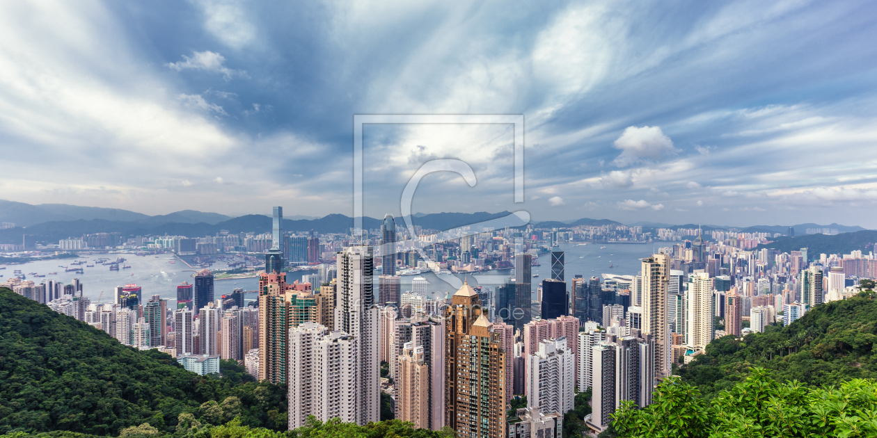 Bild-Nr.: 11562390 Hong Kong Skyline erstellt von TomKli