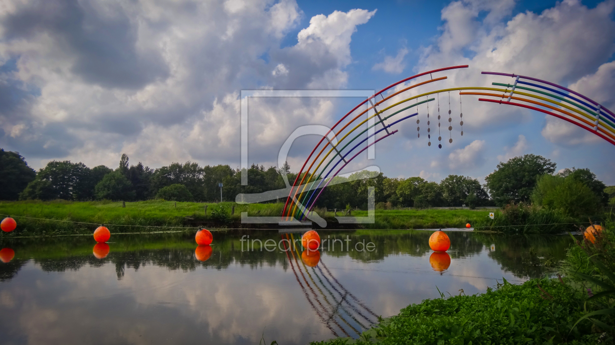 Bild-Nr.: 11566362 Regenbogenbrücke und Bojen erstellt von TheRealWorld
