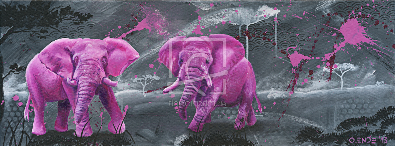 Bild-Nr.: 11567062 Pink Elephants erstellt von Oliver Ende
