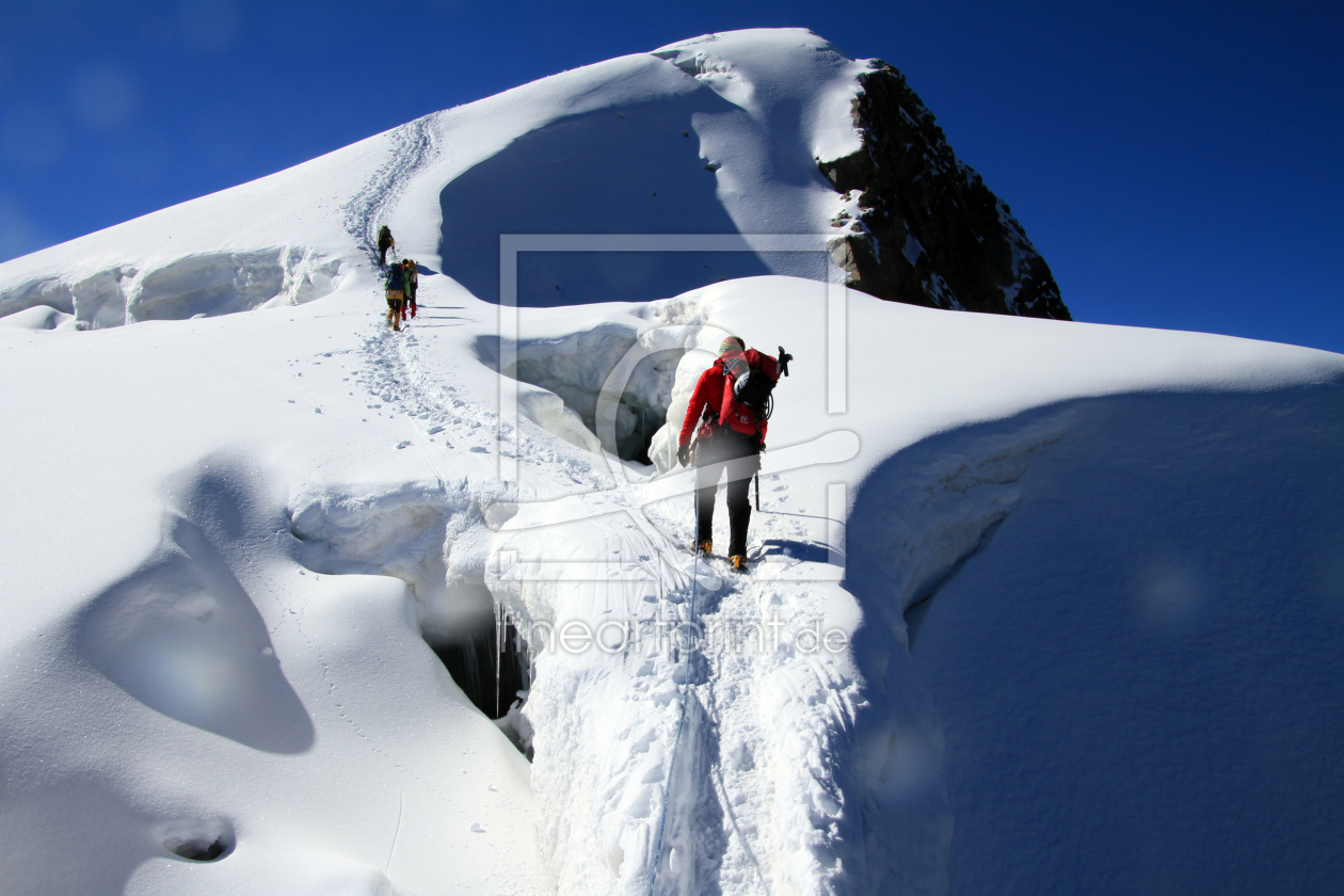 Bild-Nr.: 11567260 Schneebrücke erstellt von Gerhard Albicker