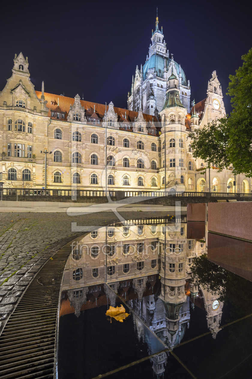 Bild-Nr.: 11567438 Neues Rathaus Hannover am Abend erstellt von panoramarx-de