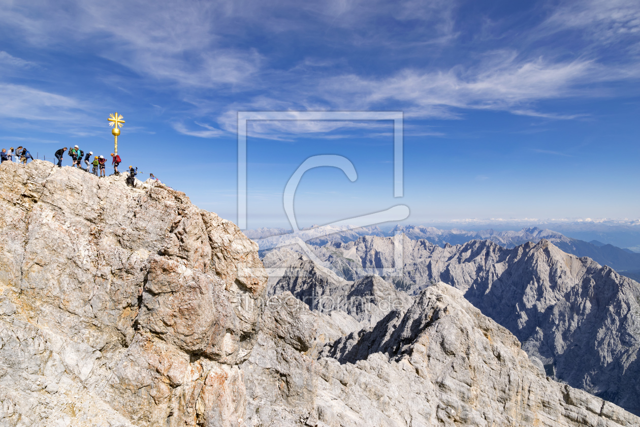 Bild-Nr.: 11568498 Zugspitz Gipfel erstellt von Wolfgang Zwanzger