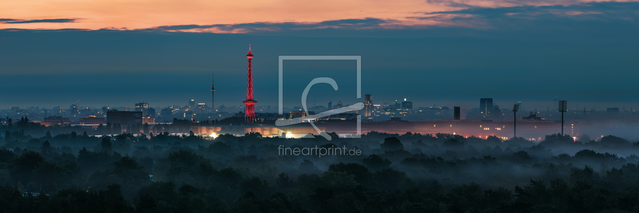 Bild-Nr.: 11571026 Berlin - Skyline Panorama Teufelsberg  erstellt von Jean Claude Castor