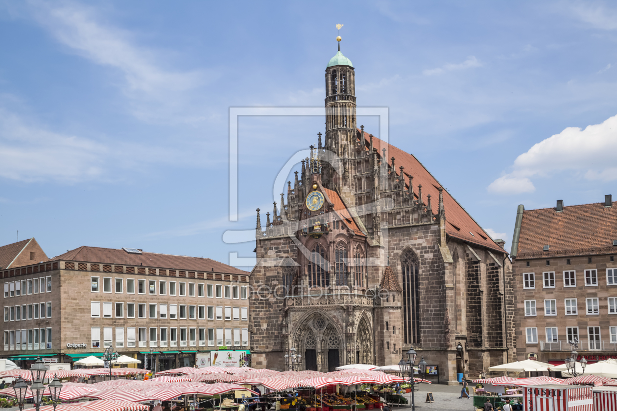 Bild-Nr.: 11571334 NÜRNBERG Frauenkirche & Hauptmarkt  erstellt von Melanie Viola