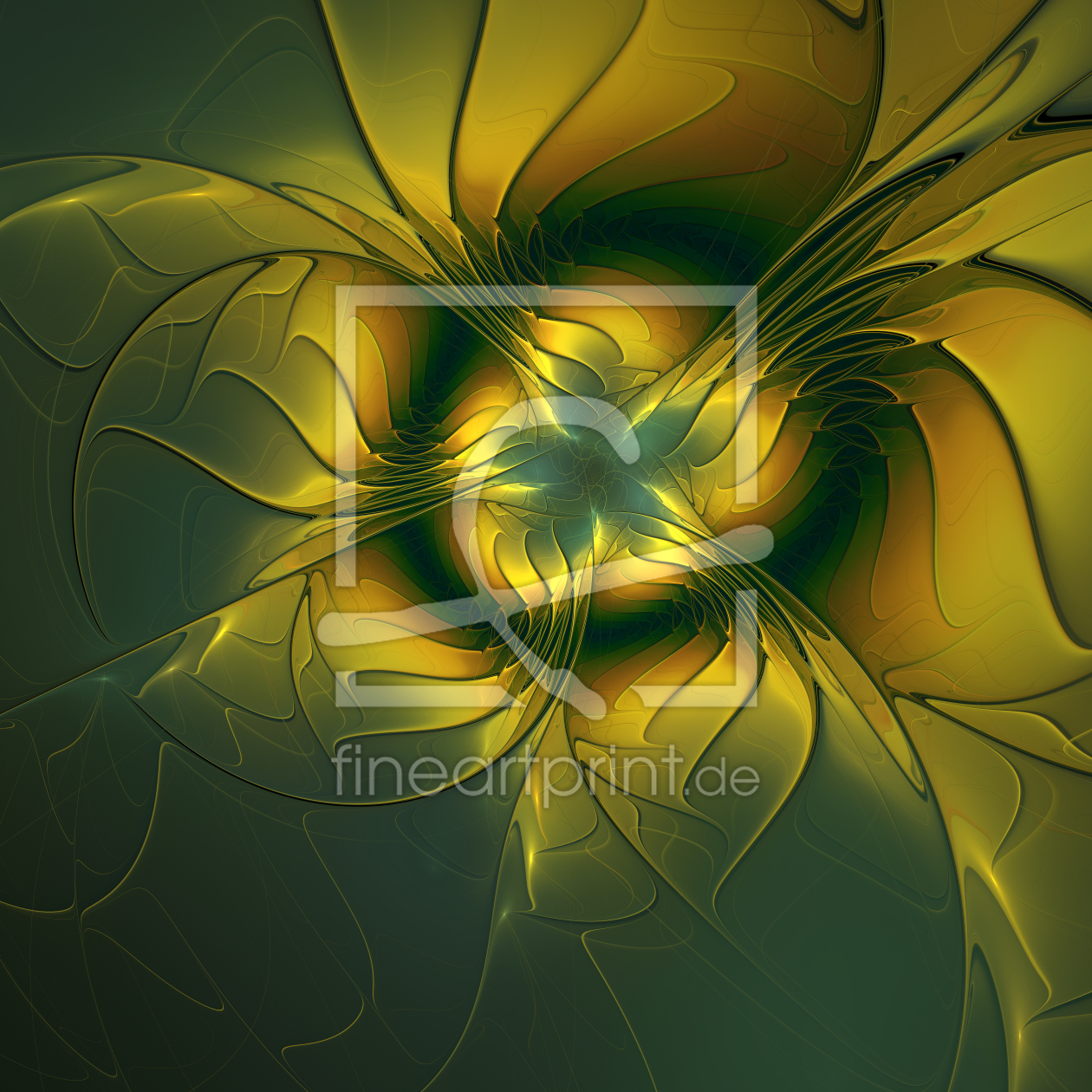 Bild-Nr.: 11573468 Golden Flower erstellt von gabiw-art