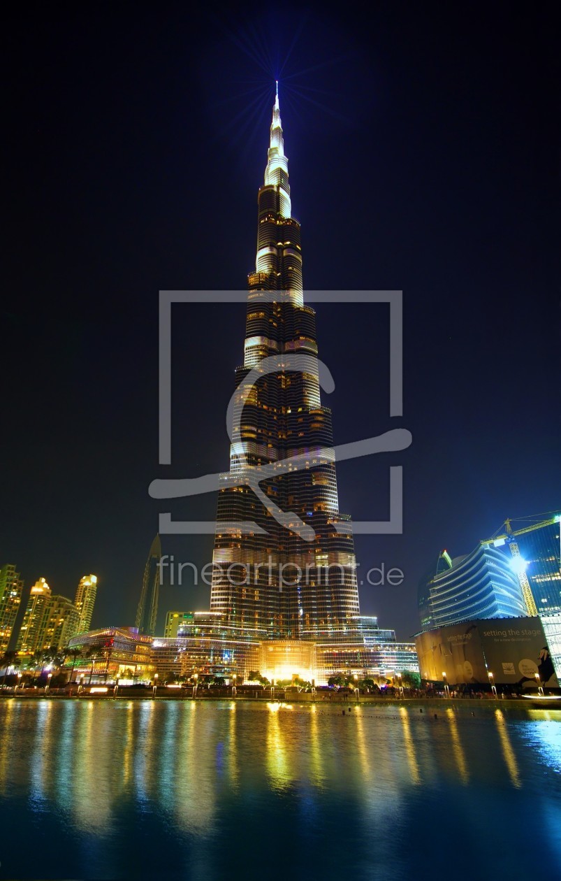 Bild-Nr.: 11575352 Burj Khalifa Emirate Nachts erstellt von Ina  Penning