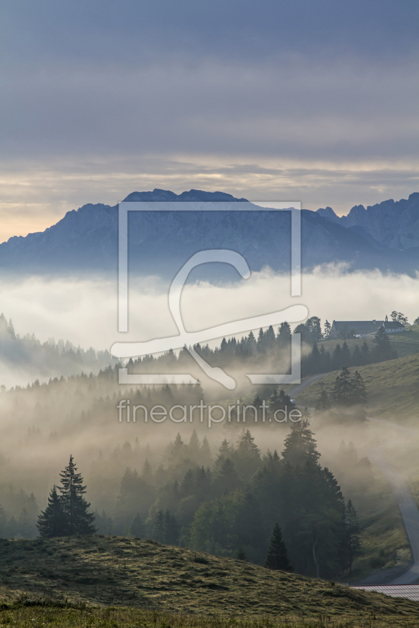 Bild-Nr.: 11576678 Nebel vor Wildem Kaiser erstellt von EderHans