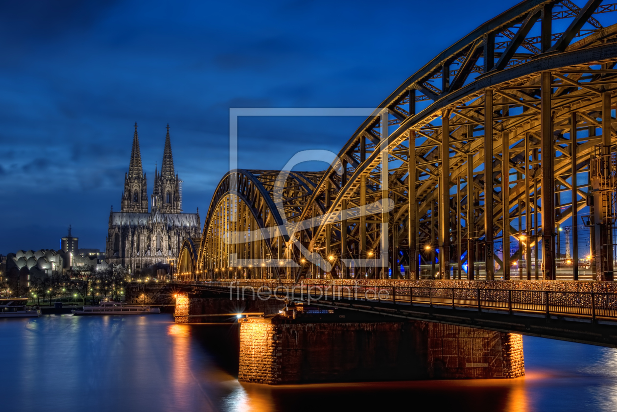 Bild-Nr.: 11578732 Kölner Dom mit Hohenzollernbrücke erstellt von Picturekiste