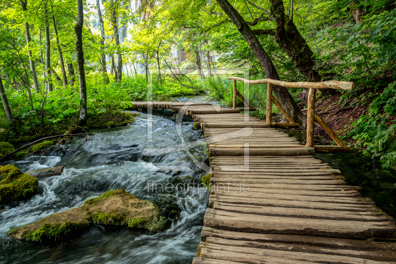 Bild-Nr.: 11579914 Holzbrücke erstellt von TomKli