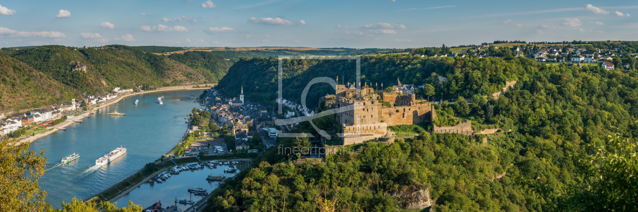 Bild-Nr.: 11580078 St. Goar mit Festung Rheinfels 8 erstellt von Erhard Hess