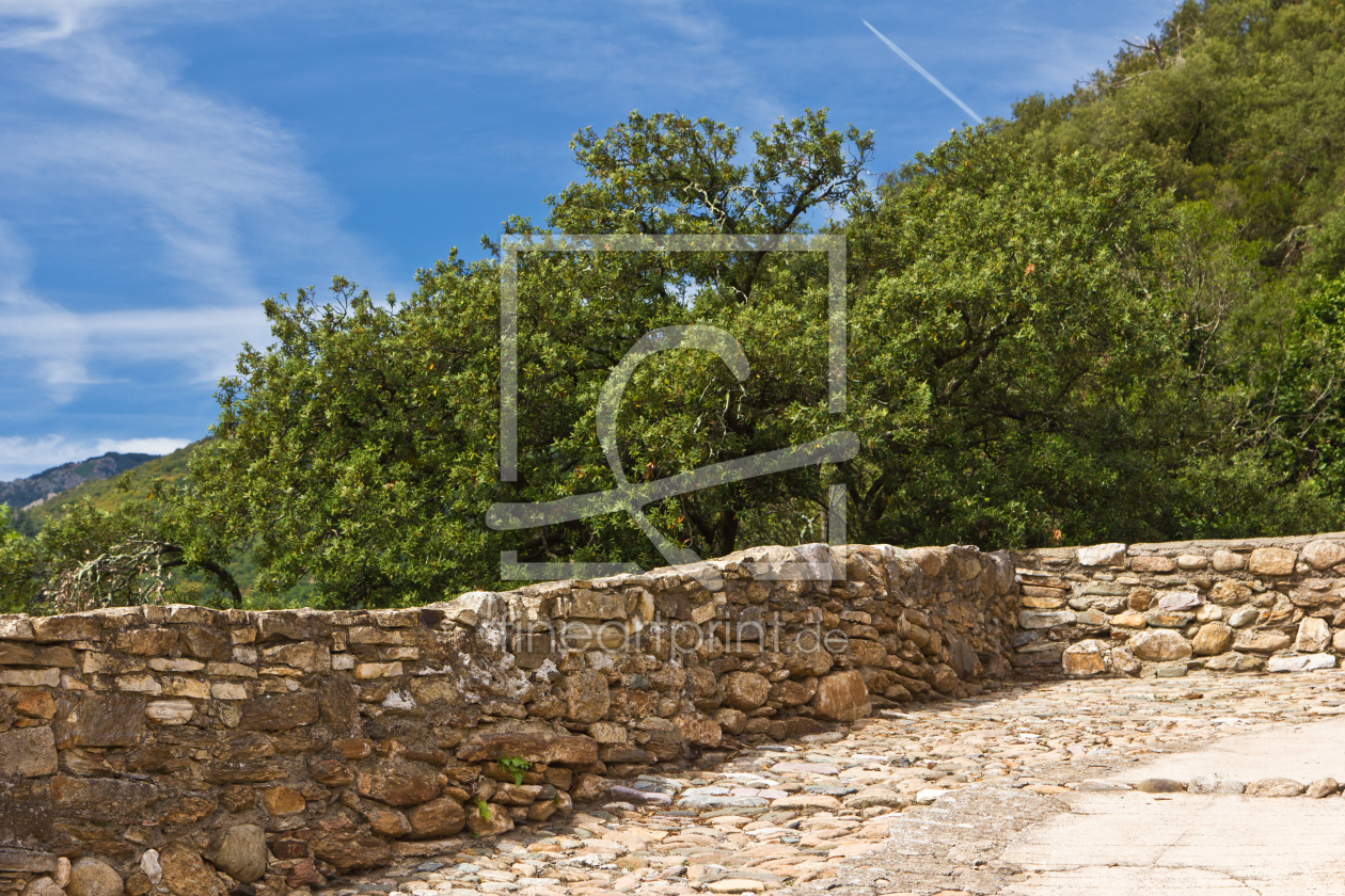 Bild-Nr.: 11581328 Steinmauer in Olargues erstellt von Anja Schäfer