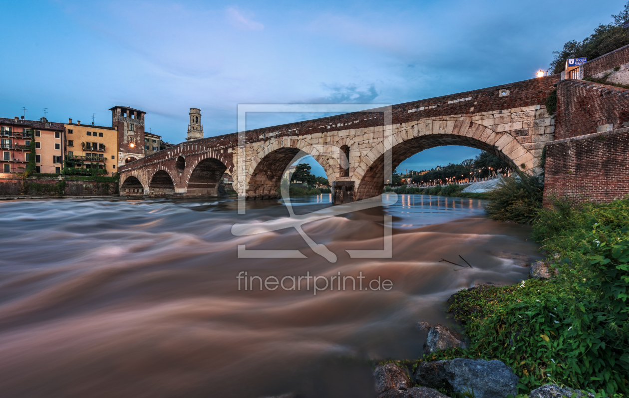 Bild-Nr.: 11583548 Verona - Ponte di Pietra am Morgen erstellt von Jean Claude Castor