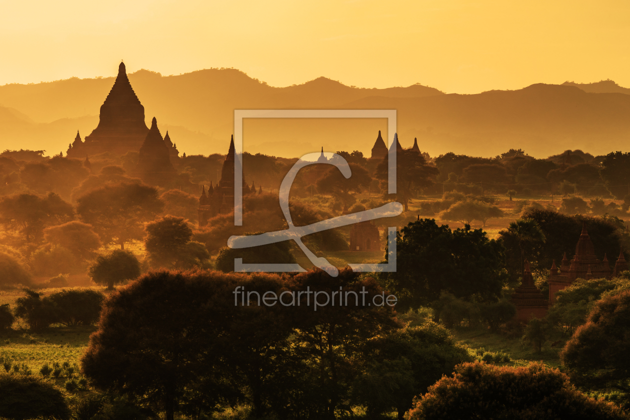 Bild-Nr.: 11584494 Burma - Bagan Sunset  erstellt von Jean Claude Castor