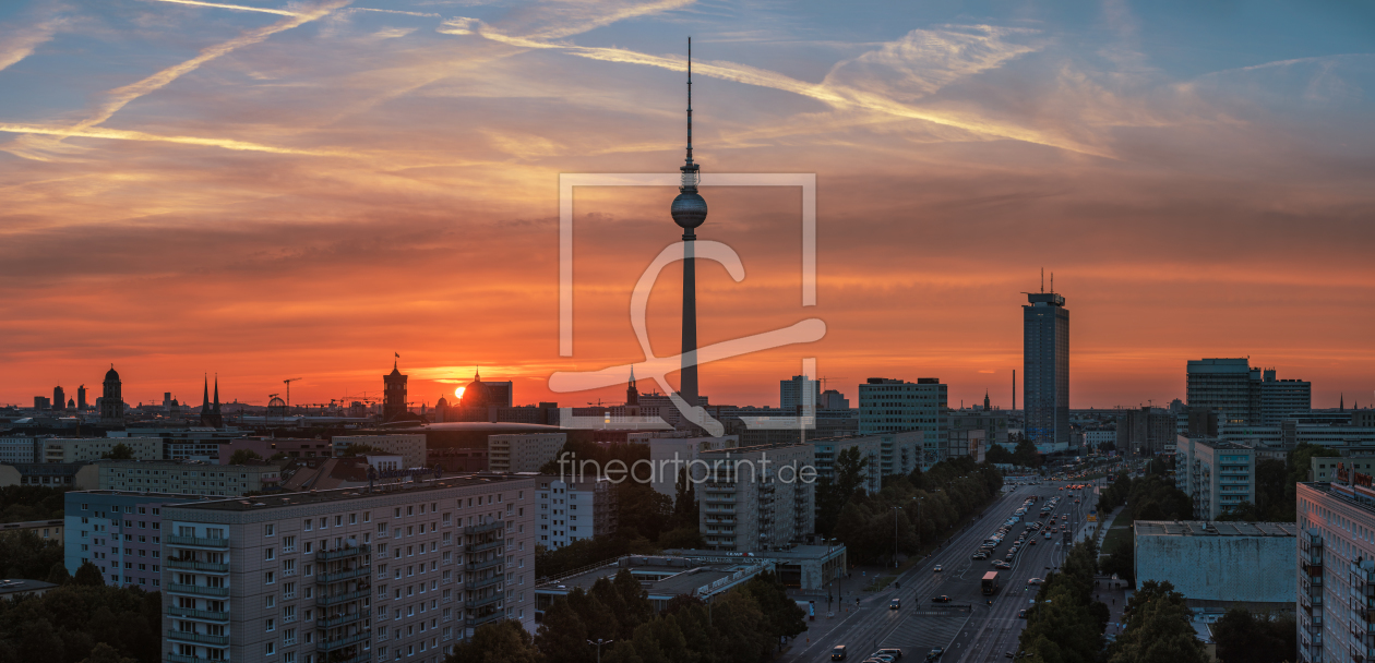 Bild-Nr.: 11584526 Berlin - Skyline Strausberger Platz Panorama erstellt von Jean Claude Castor