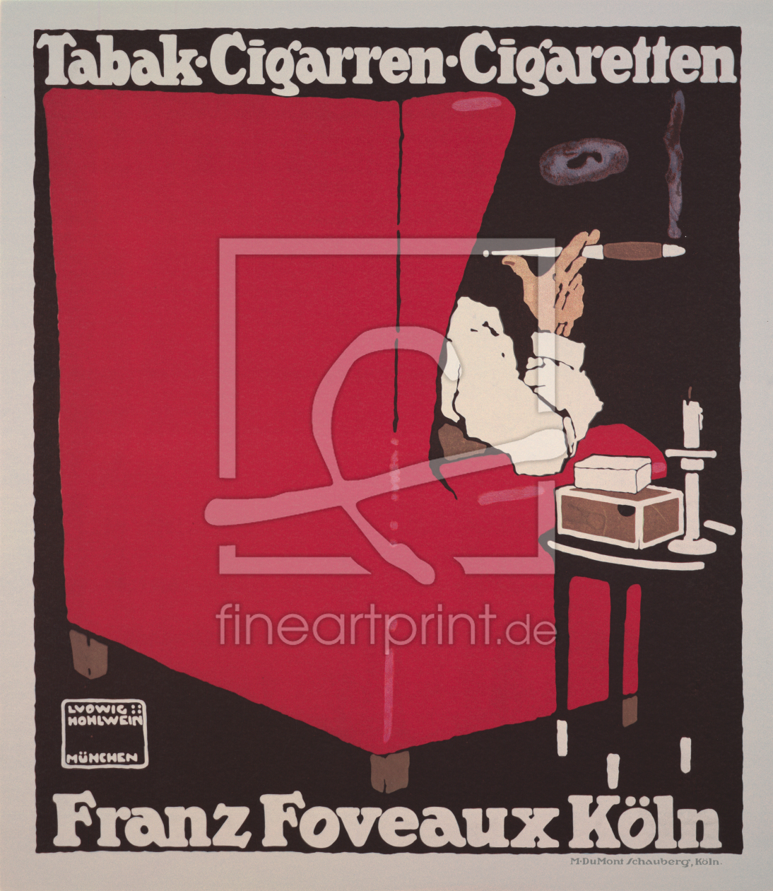 Bild-Nr.: 11586817 Franz Foveaux Koln by Ludwig Hohlwein - 1910 erstellt von CASA-FINE-ARTS