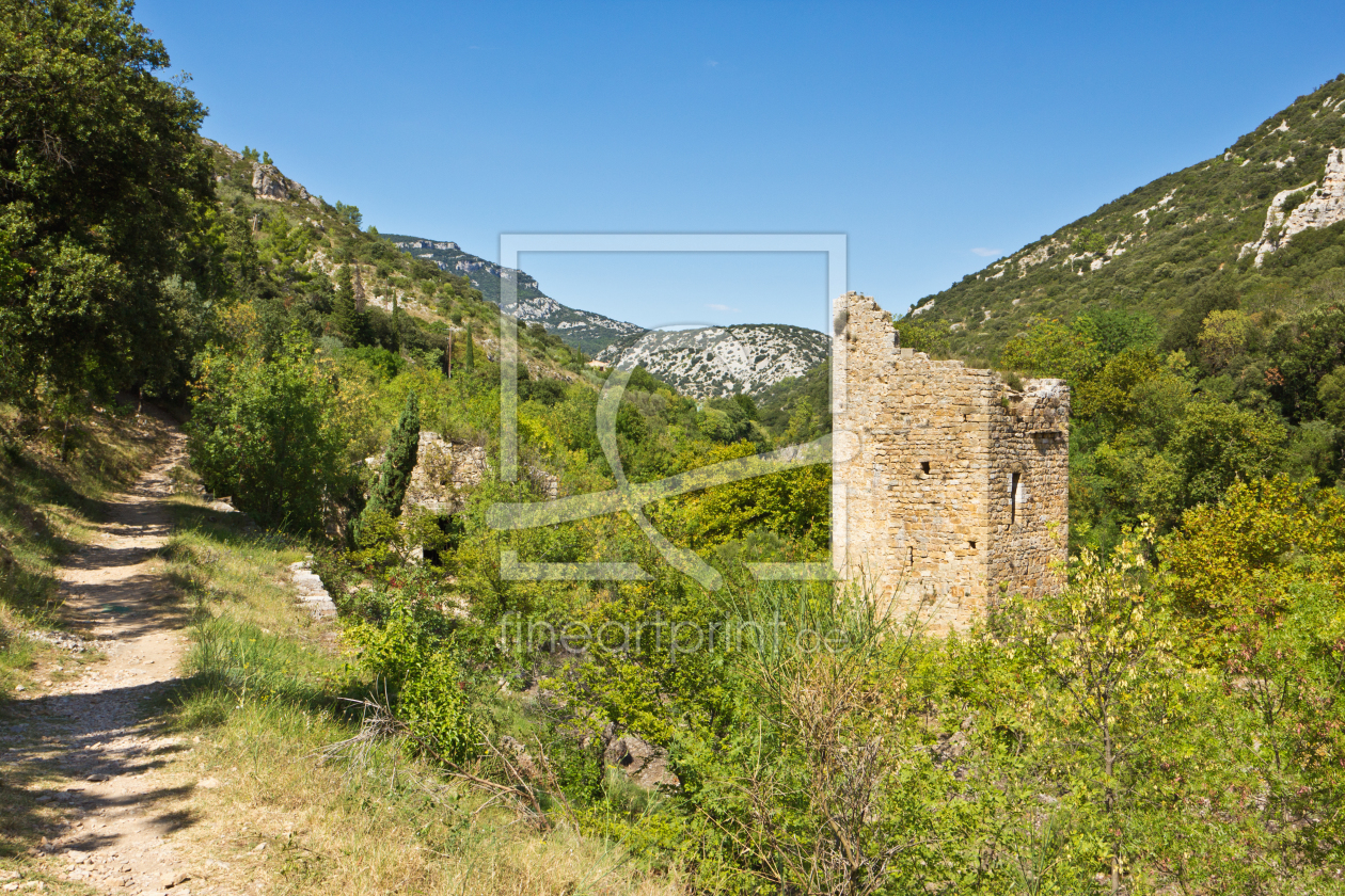 Bild-Nr.: 11587202 Ruine bei Saint Guilhem le Désert 3 erstellt von Anja Schäfer