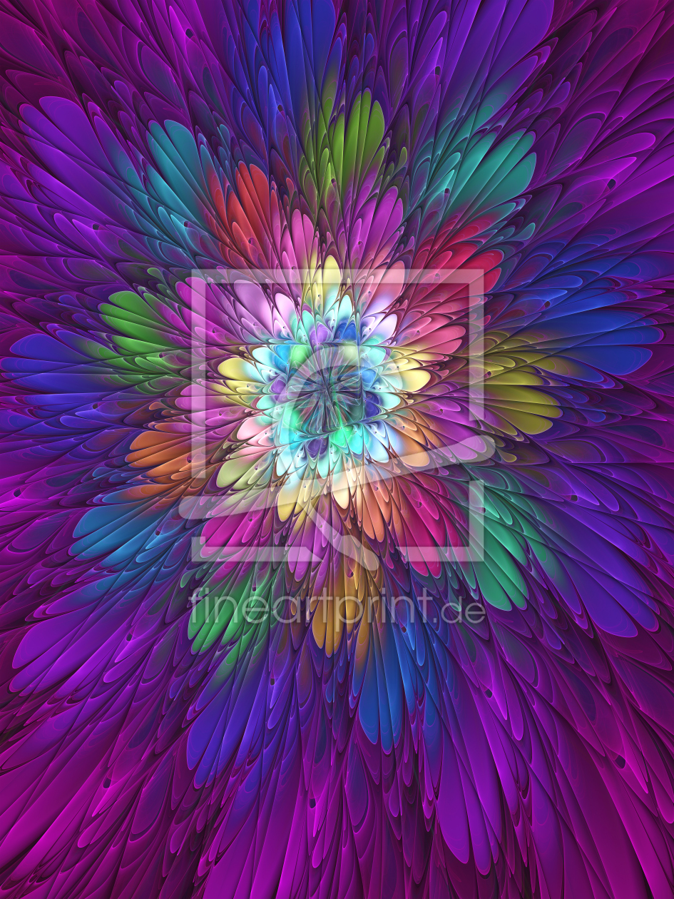 Bild-Nr.: 11588202 Psychedelic Flower erstellt von gabiw-art