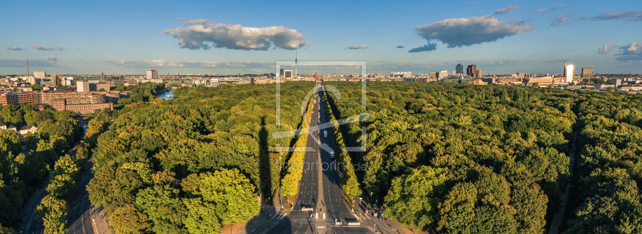 Bild-Nr.: 11588235 Berlin - Skyline Tiergarten Panorama im Abendlicht erstellt von Jean Claude Castor