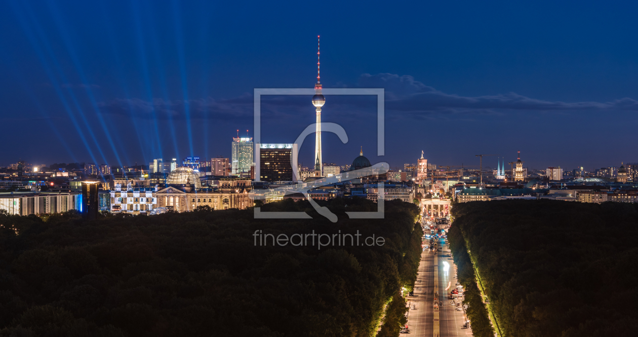 Bild-Nr.: 11588237 Berlin - Skyline Panorama Tiergarten  erstellt von Jean Claude Castor