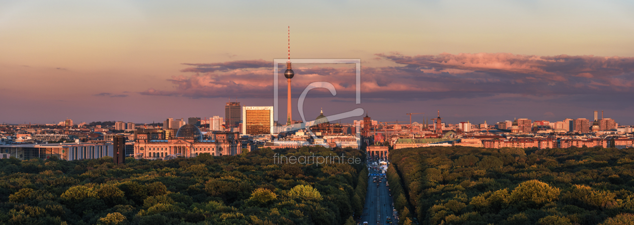 Bild-Nr.: 11588239 Berlin - Skyline im Abendrot erstellt von Jean Claude Castor