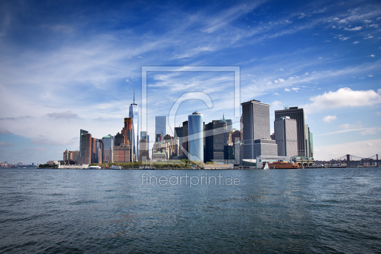 Bild-Nr.: 11589496 Manhattan Skyline erstellt von Pixelkunst