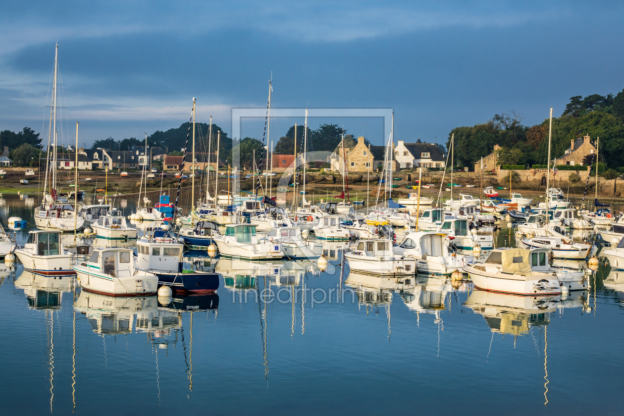 Bild-Nr.: 11589840 Hafen in der Bretagne erstellt von Rico Ködder