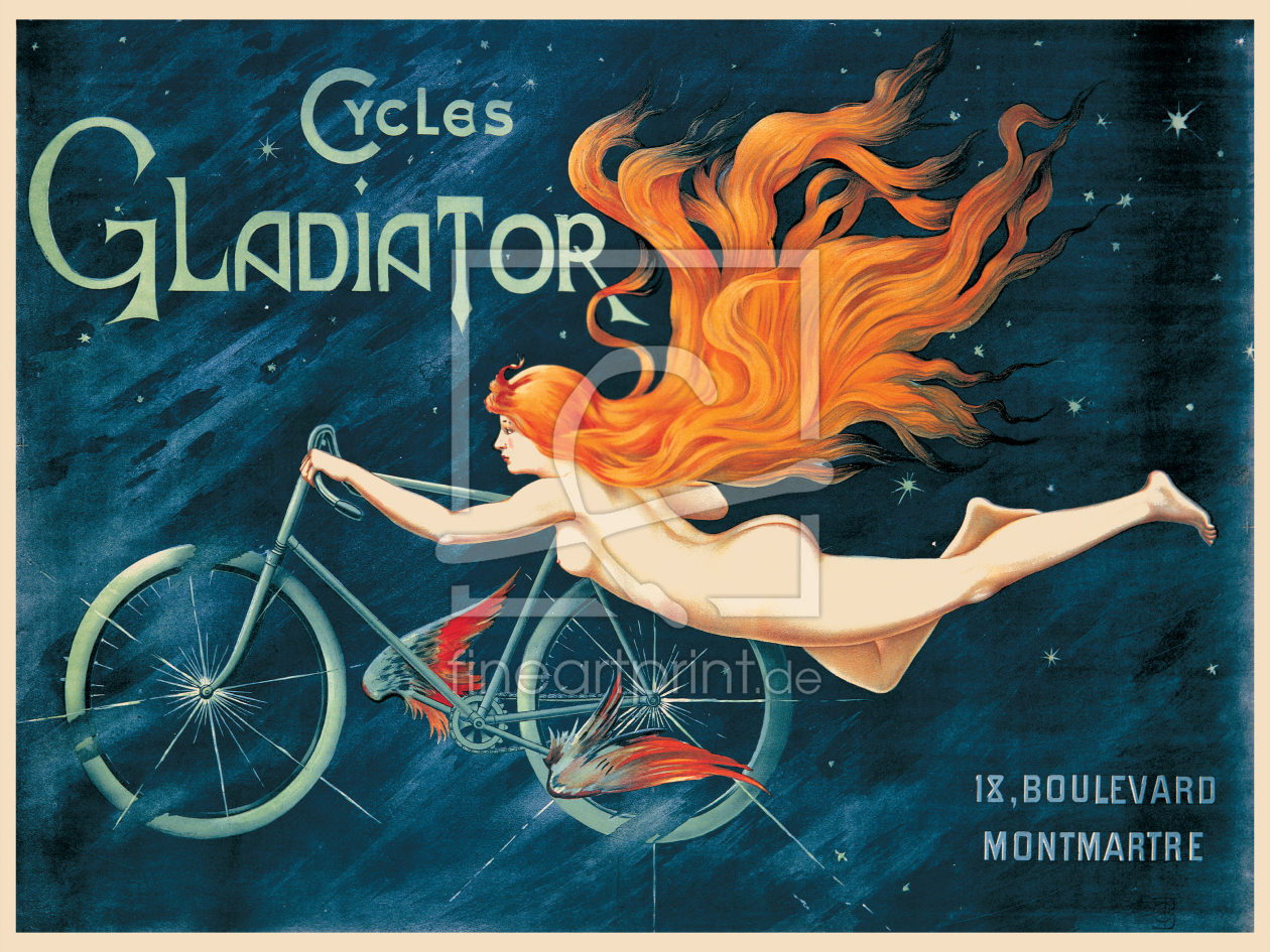 Bild-Nr.: 11591805 Cycles Gladiator by Georges Massias - 1895 erstellt von CASA-FINE-ARTS