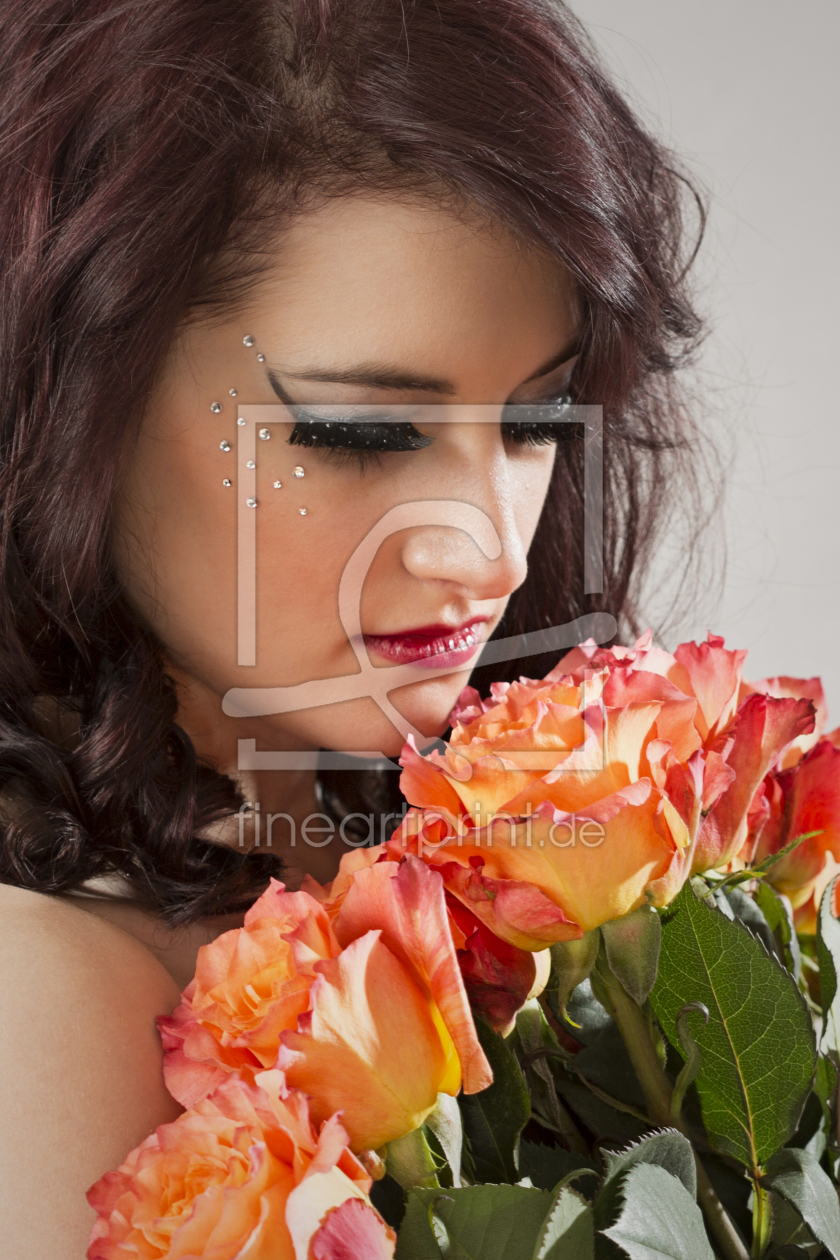 Bild-Nr.: 11592432 Beauty mit Rosen erstellt von EderHans