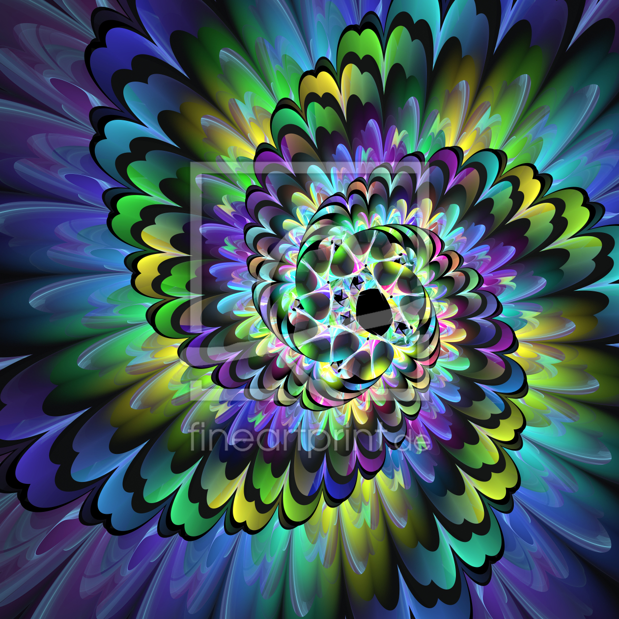 Bild-Nr.: 11594226 Psychedelische Spirale erstellt von gabiw-art