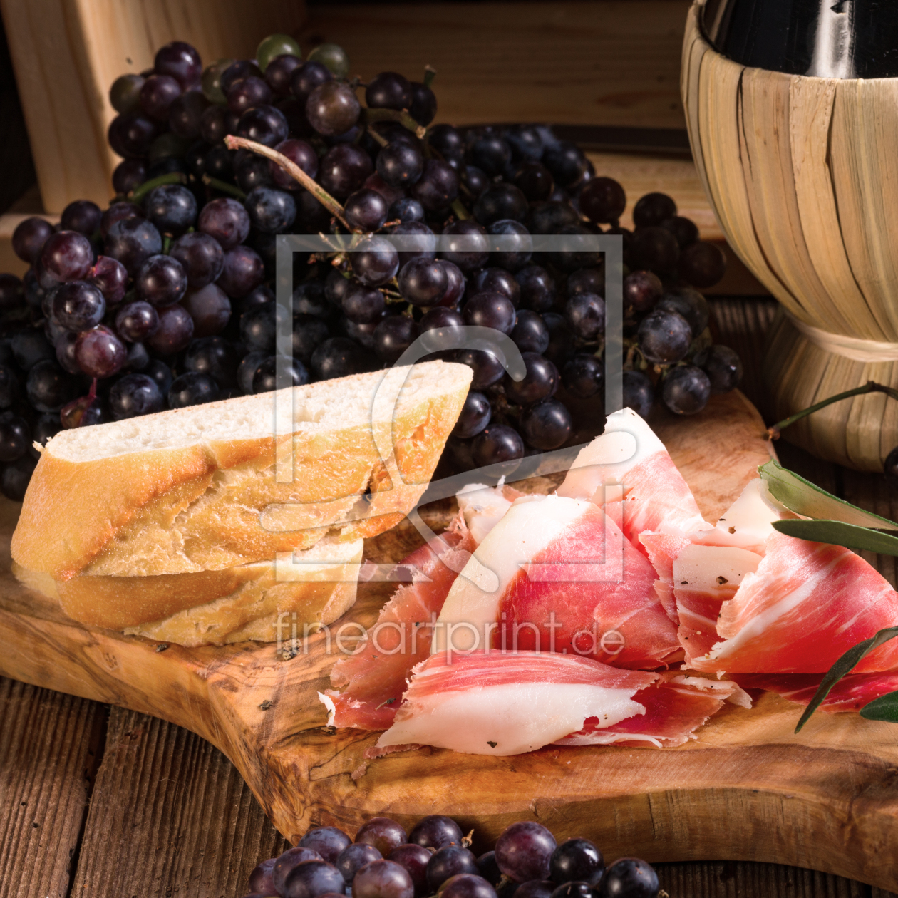 Bild-Nr.: 11594632 Wine and prosciutto erstellt von Dar1930