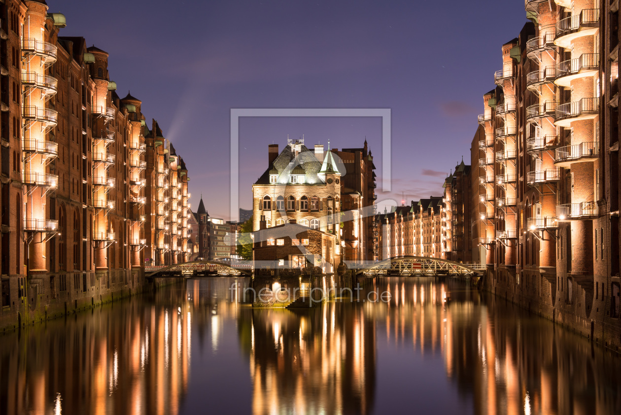 Bild-Nr.: 11597966 Wasserschloss, Speicherstadt in Hamburg erstellt von orxy