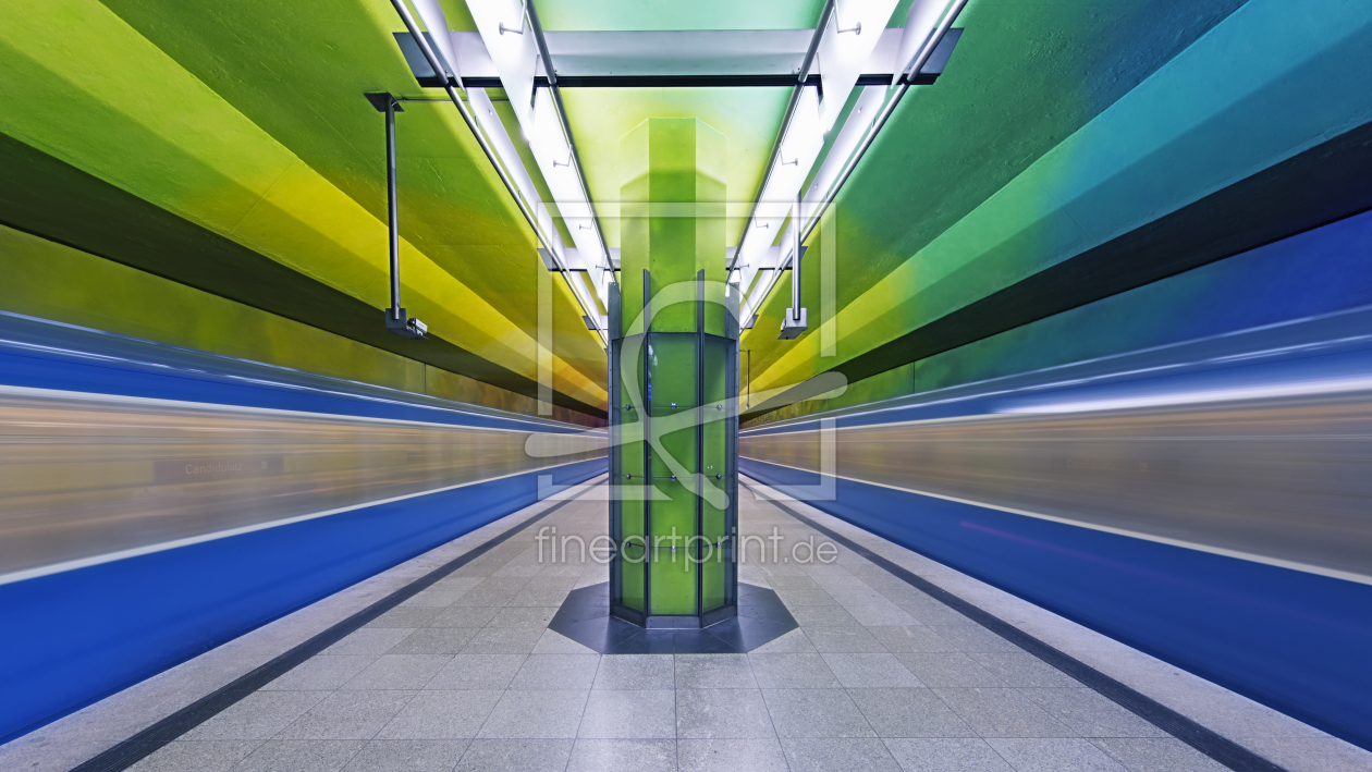 Bild-Nr.: 11600188 Candidplatz subway station in Munich erstellt von Dieter Dieter Meyrl