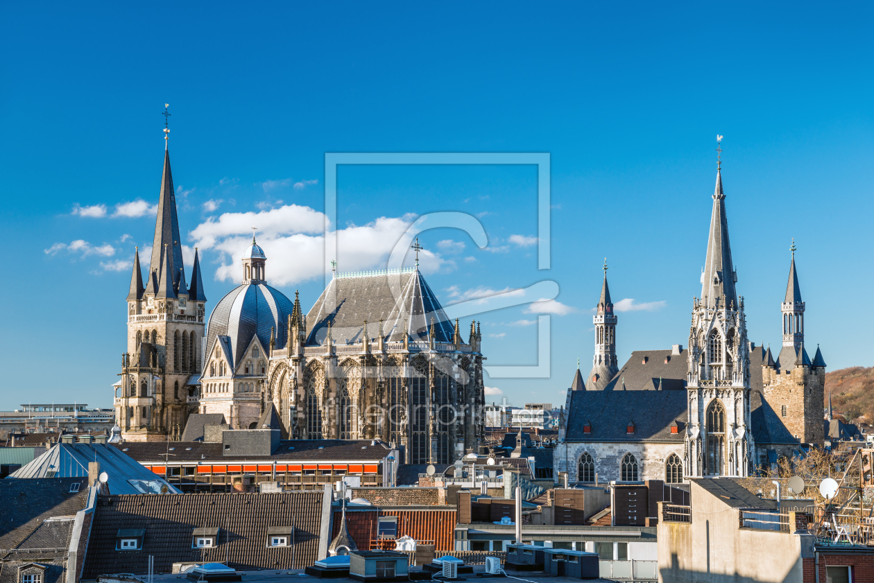 Bild-Nr.: 11600674 Aachen Skyline erstellt von euregiophoto