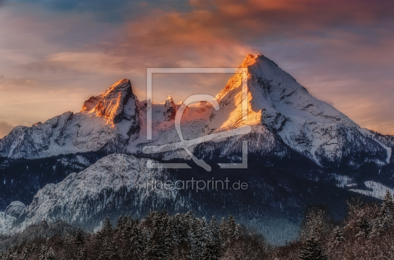 Bild-Nr.: 11603188 Watzmann at Sunrise  erstellt von Dieter Dieter Meyrl