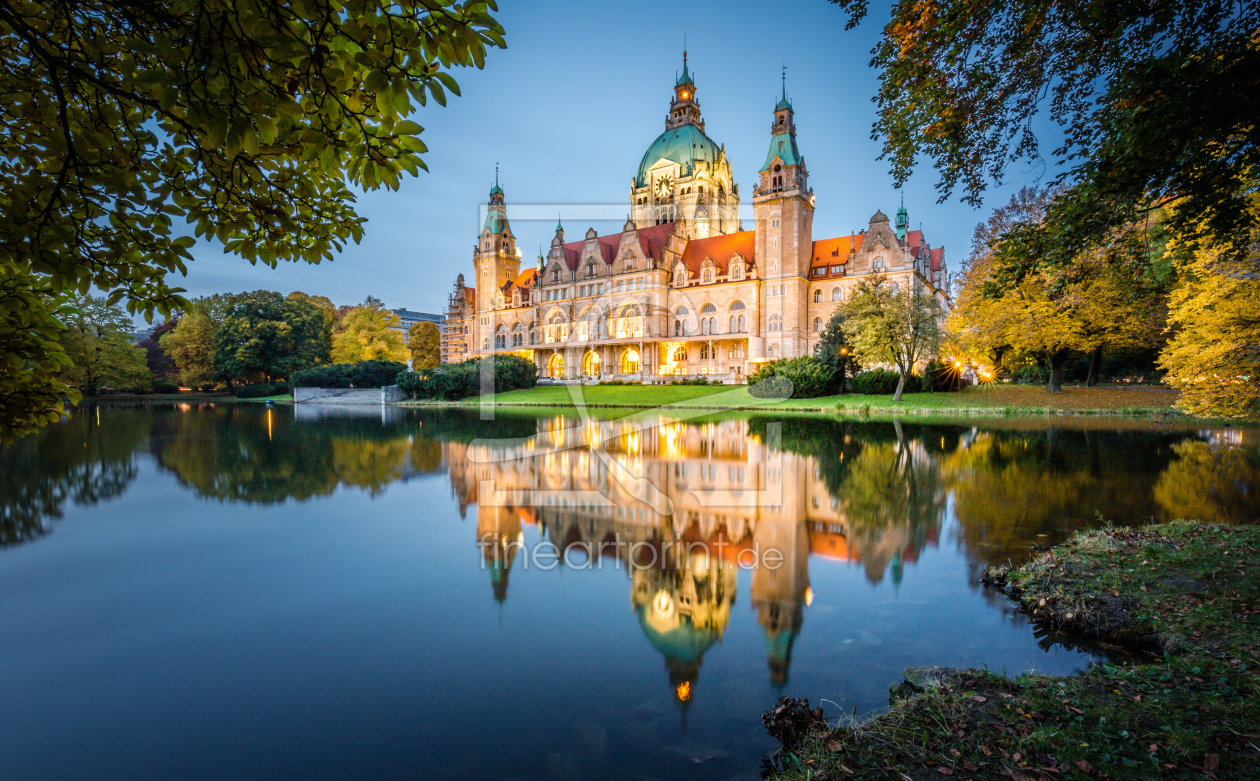 Bild-Nr.: 11606963 Rathaus Hannover erstellt von PhotoArt-Hartmann