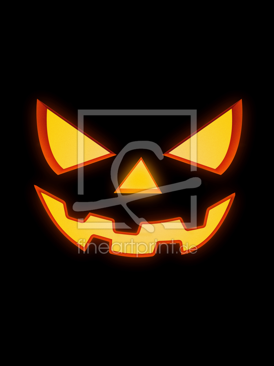 Bild-Nr.: 11608465 Scary Halloween Horror Pumpkin Face erstellt von badbugs-art