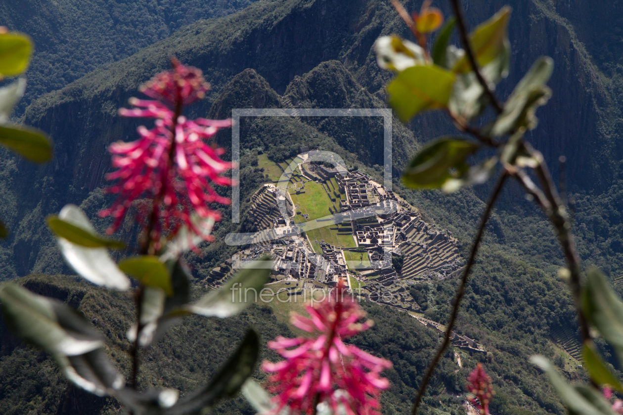 Bild-Nr.: 11608907 Machu Picchu von oben erstellt von janschuler