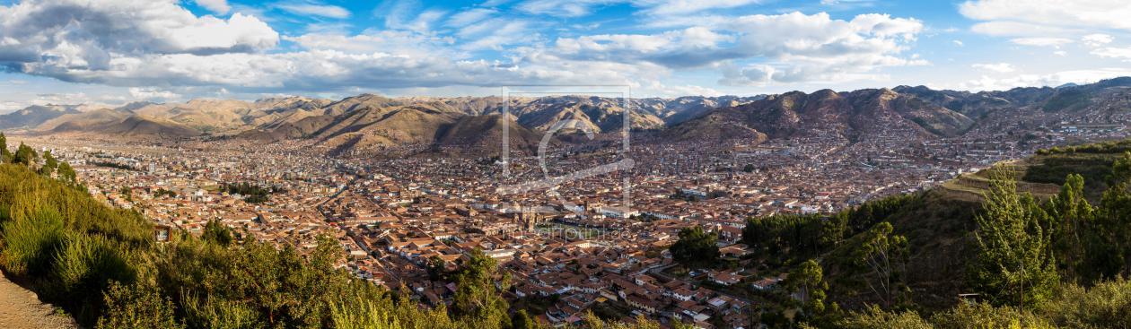 Bild-Nr.: 11608915 Panorama von Cusco, Peru erstellt von janschuler