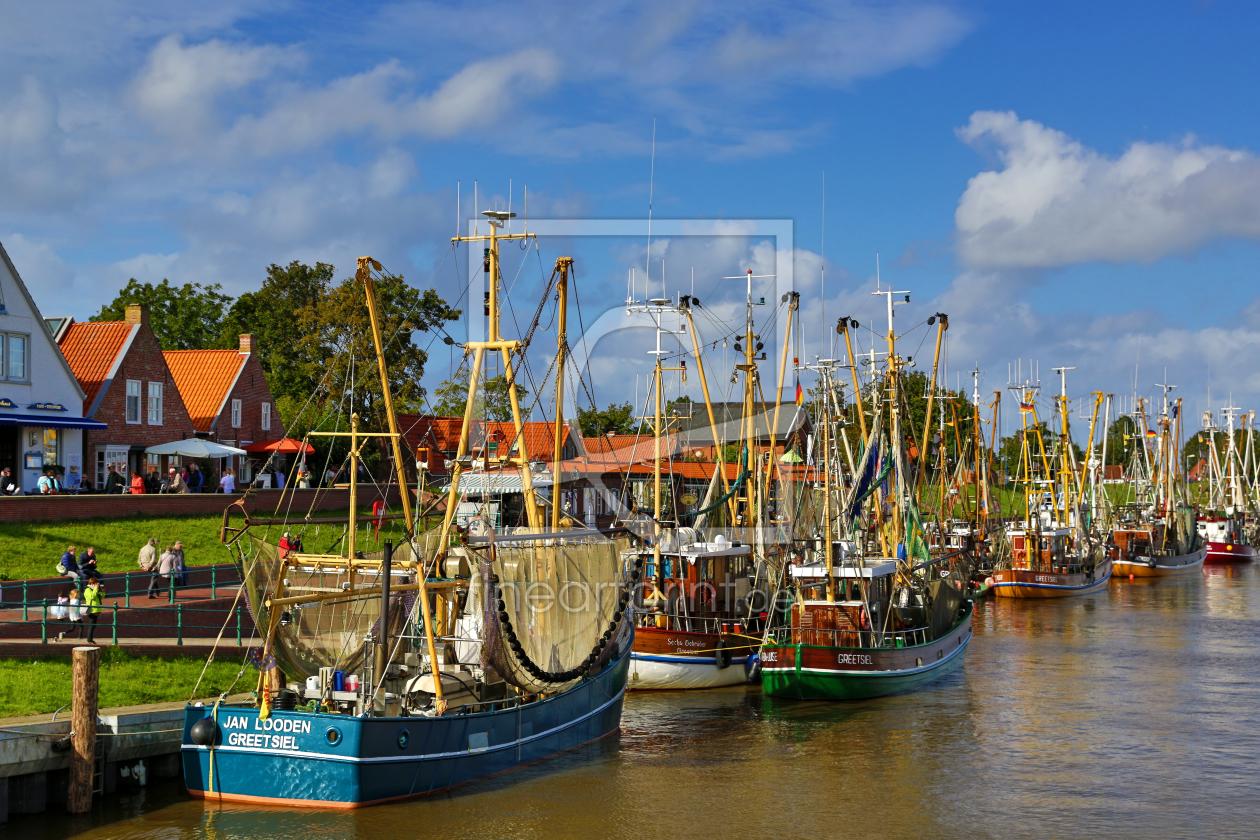 Bild-Nr.: 11609759 Greetsiel - Krabbenkutterflotte  erstellt von Thomas Herzog