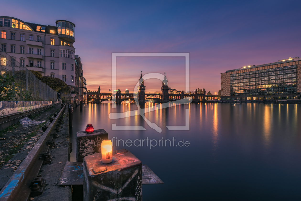 Bild-Nr.: 11613419 Berlin - Oberbaumbrücke bei Nacht  erstellt von Jean Claude Castor