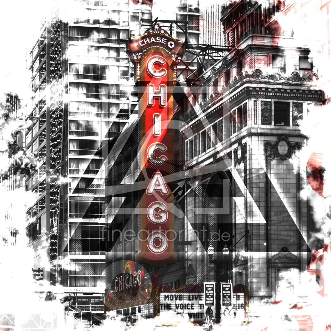 Bild-Nr.: 11613993 Chicago Geometric Mix No 2 erstellt von Melanie Viola