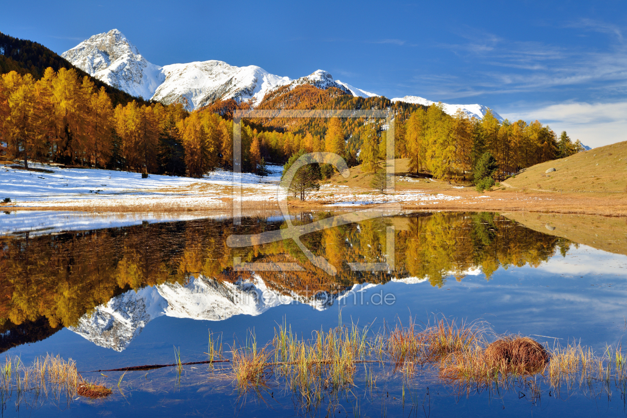 Bild-Nr.: 11614717 Spiegelung im Bergsee erstellt von suteracher