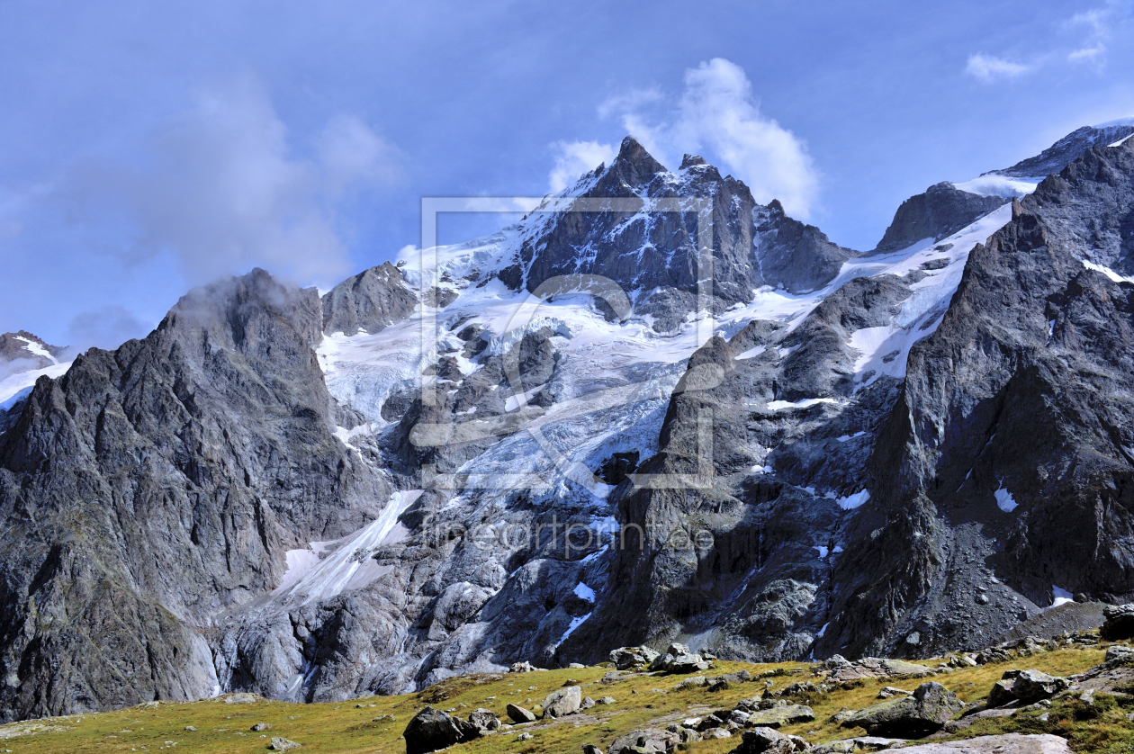 Bild-Nr.: 11616885 Bergpanorama mit Gletscher erstellt von KundenNr-160338